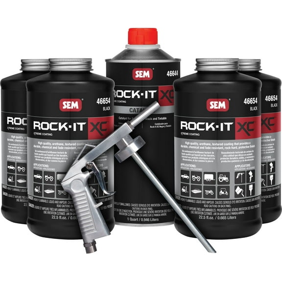 SEM Products SEM-46650 Truck Bed Coating Rock IT XC Kit, 9 lb