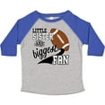 thumbnail image 3 of Inktastic Little Sister and Biggest Fan Football Player Girls Toddler T-Shirt, 3 of 5