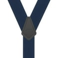 thumbnail image 3 of Suspender Store 2 Inch Wide Trigger Snap Suspenders - NAVY 60" for 6'4" to 6'9" tall, 3 of 4