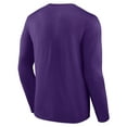thumbnail image 3 of Men's Fanatics Purple Washington Huskies Distressed Arch Over Logo Long Sleeve T-Shirt, 3 of 3