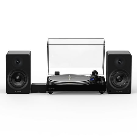 Fluance RT85 Vinyl Turntable  PA10 Preamp  Ai41 Powered 5  Bookshelf Speakers