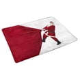 thumbnail image 2 of MKHERT Santa Claus Pulling Huge Bag of Gifts Funny Christmas Theme Doormat Rug Home Decor Floor Mat Bath Mat 30x18 inch, 2 of 3
