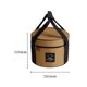 thumbnail image 4 of Bolsa De Almacenamiento De Vajilla Para Acampar Bolsa de almacenamiento para vajilla de camping de 9/14 l, bolsa de picnic para exteriores de tela Oxford (caqui L), 4 of 8