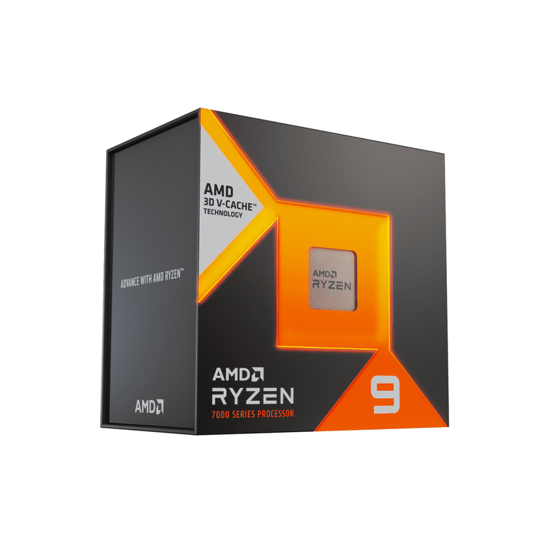 AMD Ryzen 9 7900X3D 12-Core 4.4 GHz Gaming CPU, 7000 Series