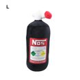 thumbnail image 3 of Sidaley Cojín en forma de botella para coche, cojín de poliéster portátil para vehículo, accesorios para automóviles, tiro negro Type2 NO2, 3 of 6