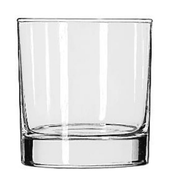 Libbey 916CD 8 oz Clear Glass Heavy Base Rocks, Case of 36