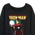 thumbnail image 3 of Marvel Iron Man - Modern Oversized - Women's French Terry Pullover Sweatshirt, 3 of 5