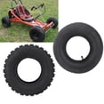 thumbnail image 4 of 4.10-6 Tire Set, Rubber Tire and Inner Tube Set Shock Absorption Abrasion Proof  for Tractor, 4 of 7