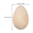 thumbnail image 5 of 20pcs huevos de madera inacabados Graffiti huevos de madera DIY Decoración de huevos de Pascua, 5 of 5