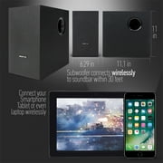 Sony XR77A95LBRAVIA XR A95L 77 inch QD-OLED 4K HDR Smart TV with Google TV (2023) Bundle with Deco Gear Home Theater Soundbar with Subwoofer, Wall Mount Accessory Kit, 6FT 4K HDMI 2.0 Cables and More