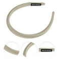 thumbnail image 2 of Unique Bargains 1 Pc Classic Elegant Sponge Headband for Women for Girls 6.10"x5.31" Khaki, 2 of 4