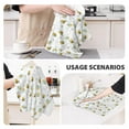 thumbnail image 3 of Zufioo Bee Waffle Weave Kitchen Towels,Kitchen Essentials Wash cloths,Dish Towels for Kitchen,Quick Drying Dirt Resistant Hand Dish Cloths, 3 of 7