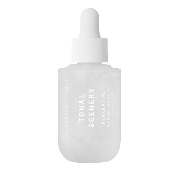 SUPEREGG Tonal Scenery Reparative Serum: Para un brillo saludable. Sérum de tratamiento con Niacinamida Bio Desert Oil Probiotics.