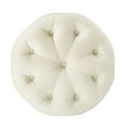 thumbnail image 4 of Modway Amour Tufted Button Round Performance Velvet Ottoman in Ivory, 4 of 6