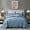 Ashley Blue, variant on HZ & HY Oversized King Bedspread, Quilted Coverlet Bedding Set, Lightweight Thin Comforter, Reversible, Luxurious, 5 Piece, 100% Microfiber, Honey Gold