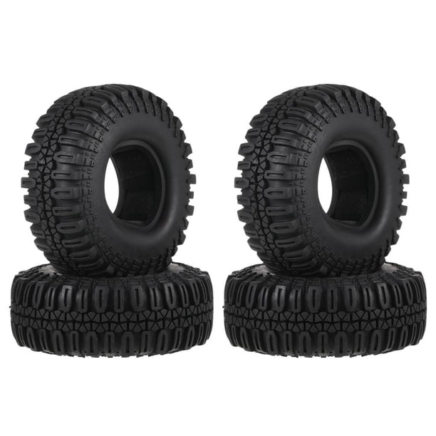 Vogacara RCGOFOLLOW-neumáticos de ruedas sobre orugas de 1,9 pulgadas, 110mm de diámetro, 42mm de ancho, 1/10 TT02 94122 94123 SCX10 90046 Kits de construcción modelo