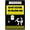 Warning Sign 1, variant on Warning Sign Genius at Work - 8"x12" Metal Tin Poster, Humor Decor for Home Kitchen Bar Pub Man Cave Cafe Garage