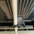 thumbnail image 4 of Soporte para tacos de billar, soporte para palos, soporte para tacos de para jugadores de billar, barras de billar, palos de billar, accesorios 2 lugares negro Macarena Soporte para taco de billar, 4 of 8