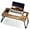 Brown, variant on Folding Lap Desk Laptop Stand Bed Desk Table Tray, Breakfast Serving Tray, Portable & Lightweight Mini Table for Sofa Couch Floor - White