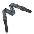 thumbnail image 3 of Shoulder Strap Guitar Pick Set,Blue Gray Embroidered Guitar Buckle Shoulder Strap Guitar Pick Embroidered Guitar Strap Exquisite Design, 3 of 12