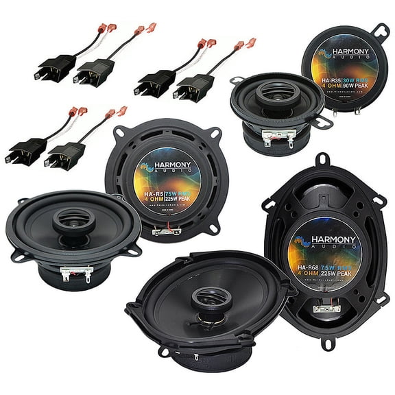 Dodge Daytona 1984-1993 Factory Speaker Upgrade Harmony Speakers Package New
