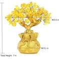thumbnail image 3 of Árbol del dinero Feng Shui para la oficina, el hogar, la mesa, decoración Feng Shui, árbol del dinero de cristal para la riqueza y la buena suerte., 3 of 5
