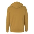 thumbnail image 3 of Independent Trading Co. Unisex Heathered French Terry Full-Zip Hooded Sweatshirt Size up to 3XL, 3 of 5
