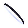 Diadema deportiva Banda para el cabello para correr Banda para el sudor antideslizante para yoga (Diamante negro)