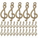 thumbnail image 1 of BRIGHTFUFU 100 Uds. Colgante musical, abalorios de notas musicales, fabricación de collares decorativos, abalorios para collar, 1 of 8