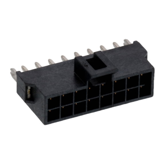 Pack of 4 105312-1216 Connector Header Through Hole 16 position 0.098 (2.50mm) :RoHS