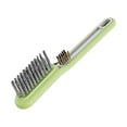 thumbnail image 1 of Vrorvz Brosse de Nettoyage pour Sol de Toilette à Poils Durs avec Fonction de Remplissage de Liquide, Design Multifonctionnel, Grande Capacité de Nettoyage, Manche Étendu, Facile à Utiliser pour le Nettoyage à Domicile, 1 of 2