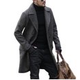 thumbnail image 2 of Sweatshirts for Men Winter Style Fashion Pure Hat And Wool Overcoat Comfortable Warm Coat, 2 of 7
