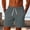 Dark Gray, variant on LEKWK Athletic Shorts for Men Elastic Waist Drawstring Quick Dry Workout Short Lightweight Moisture Wicking Gym Activewear with Side Pockets Khaki XXL