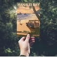 thumbnail image 2 of Hanalei Bay, Kauai, Hawaii, Woody on Beach (4x6 Birch Wood Postcards, 2-Pack Stationary, Rustic Home Wall Decor), 2 of 5
