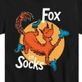 thumbnail image 3 of Dr. Seuss - Fox In Socks Jumping  - Toddler & Youth Short Sleeve Graphic T-Shirt, 3 of 6