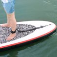 thumbnail image 4 of TPU Black Elastic Water Sports Foot Rope Surfing Paddle Board Ankle Spring Traction Strap, 4 of 8