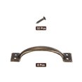 thumbnail image 3 of Uxcell 8Pcs 5.4" Gate Handle with Screw for Kitchen Closet Door, Bronze, 3 of 6