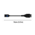 thumbnail image 3 of Lttoisl Game Console Type C Female to GBA SP NDS Charging Cable 10cm Black Adapter Cord for Nintendo Gaming, 3 of 8