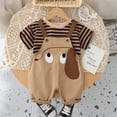 thumbnail image 4 of Baby Boy Outfits Toddler Boys Clothes Clearance Sale Summer Outfit Sets Kids Spring Cotton Round Neck Printed Short-sleeved Beach 18-24 Months 2t 3t 4t 5t 6t T-shirt Tops Shorts 2PCS Set T-Shirt +, 4 of 4
