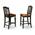 thumbnail image 4 of TRCH5-BLK-W 5 Pc counter height Dining room set - counter height Table and 4 Kitchen Chairs., 4 of 6