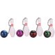 thumbnail image 1 of 4Pcs Simulated Bowling Keychains Sports Themed Key Rings Mini Bowling Keychain Pendants, 1 of 3