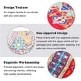 thumbnail image 4 of Shatex Bed-in-A-Bag Comforter Bedding Set- 5 Piece Twin Bedding Sets All Season, Ultra Soft Polyester Bohemia Western Pattern - Orange Boho Bedding Comforters, 4 of 7