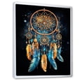 thumbnail image 2 of Designart "Intercepting Dreams with Dreamcatcher II" Dream Catcher Floater Framed Wall Art Print, 2 of 7