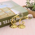 thumbnail image 4 of Tiebacks de cortina, 1 par de Tiebacks de cortina decorativos de metal retro, dorado 6.5 * 4 cm TUNC Sencillez, 4 of 4