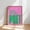 Rolled Canvas, variant on Poetry Poster, Writer Room Office Decor, Pink And Green Typography Print