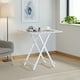 thumbnail image 4 of Ilios Innova | Mesa Plegable Multifuncional Portátil Beige, Ideal como Escritorio, Mesa Auxiliar, de Comedor o para Picnic, con Estructura de Metal y Superficie de MDF., 4 of 9