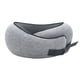 thumbnail image 2 of Almohada para el cuello de avión, cómoda almohada de espuma viscoelástica para coche, para avión, oficina, gris, 2 of 2