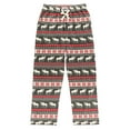 thumbnail image 3 of LazyOne Pajama Pants for Men, Male Pajamas, Cabin Fair Isle, X-small, 3 of 7