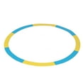 thumbnail image 3 of Anillos de objetivo de práctica de golf Indicador de objetivos vibrantes de silicona ultrafinos Círculo de objetivos de golf para entrenamiento de golf Círculo mediano amarillo azul 90 cm, 3 of 5