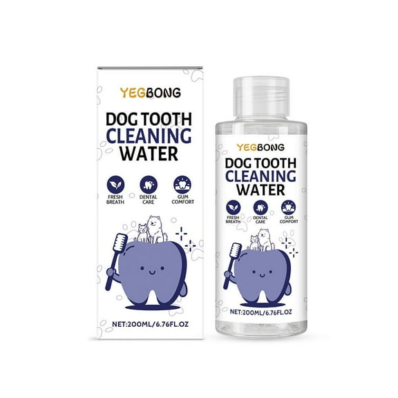 Dog Dental Water Additive, Dog Breath Freshener with Dental Care Formula,Odorless & Flavorless Formula to Fight Tartar,Dental Water Additive, Promote Healthy Gums